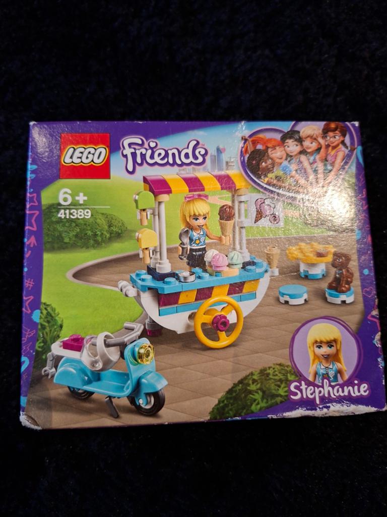Lego friends ijscokar, Ophalen of Verzenden, Zo goed als nieuw