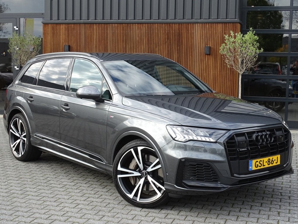 Audi Q7 55 TFSI e q Pro L S, Auto's, Automaat, Dealer onderhouden, Gebruikt, 2995 cc