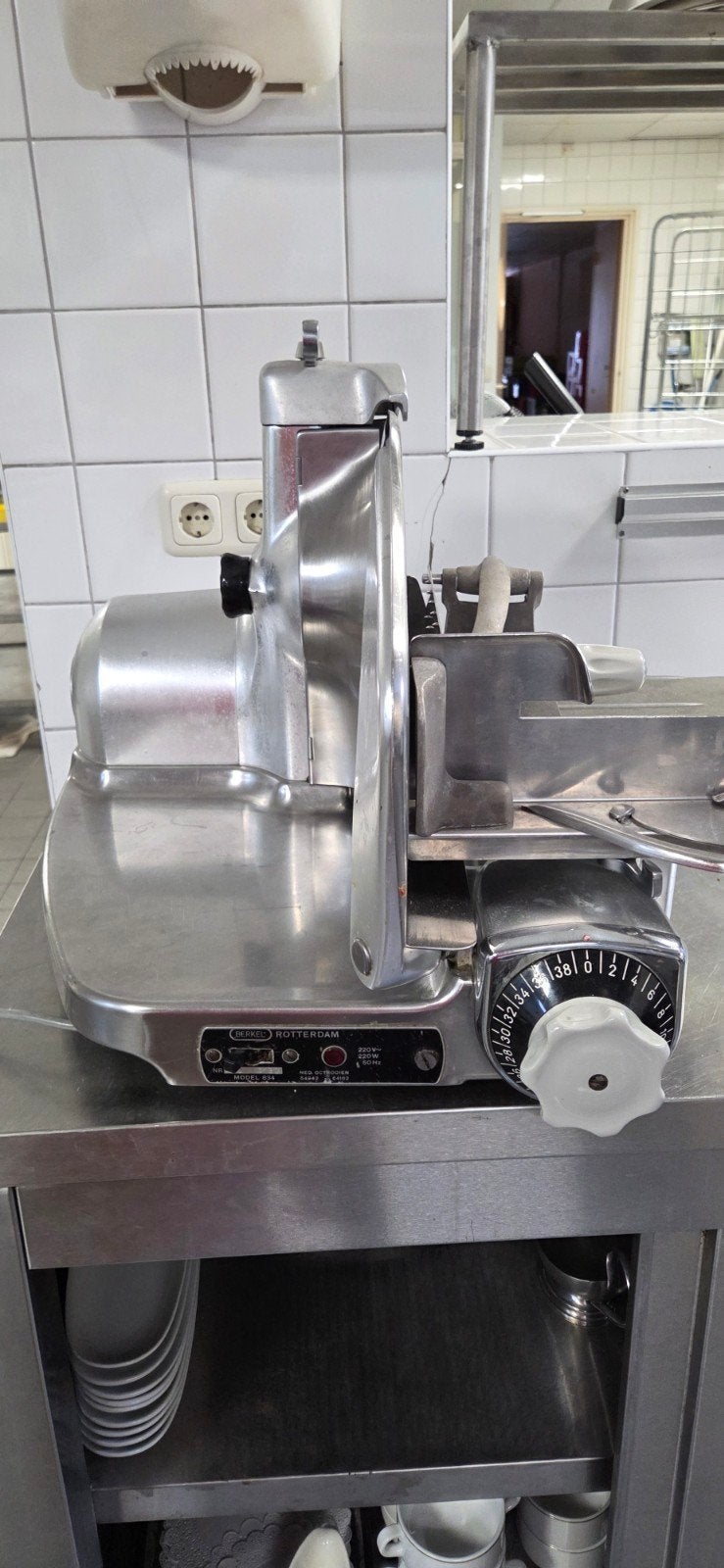 Berkel Rotterdam Vleessnijmachine - Model 834, Ophalen of Verzenden, Gebruikt