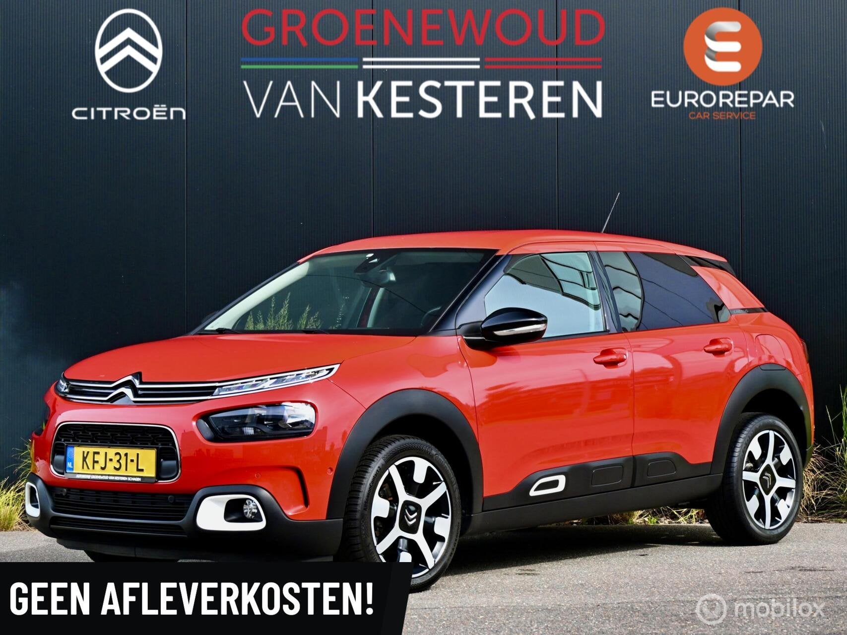 Citroen C4 Cactus Shine 110pk I Automaat I Navi I Trekhaak I, Auto's, 12 maanden, Stof, Gebruikt, Bedrijf