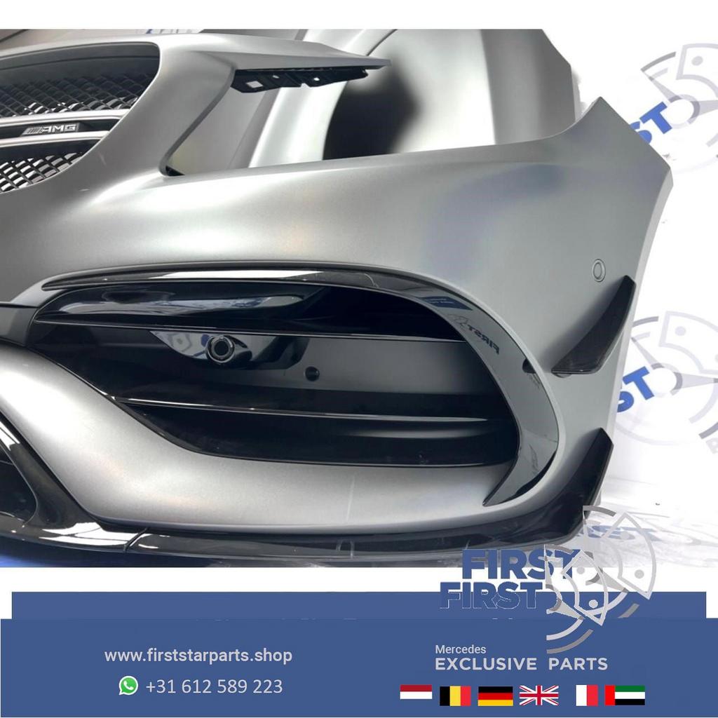 W176 A45 AMG FACELIFT PERFORMANCE VOORKOP MAT GRIJS 787 Merc, Gebruikt, -, Voor, Ophalen of Verzenden