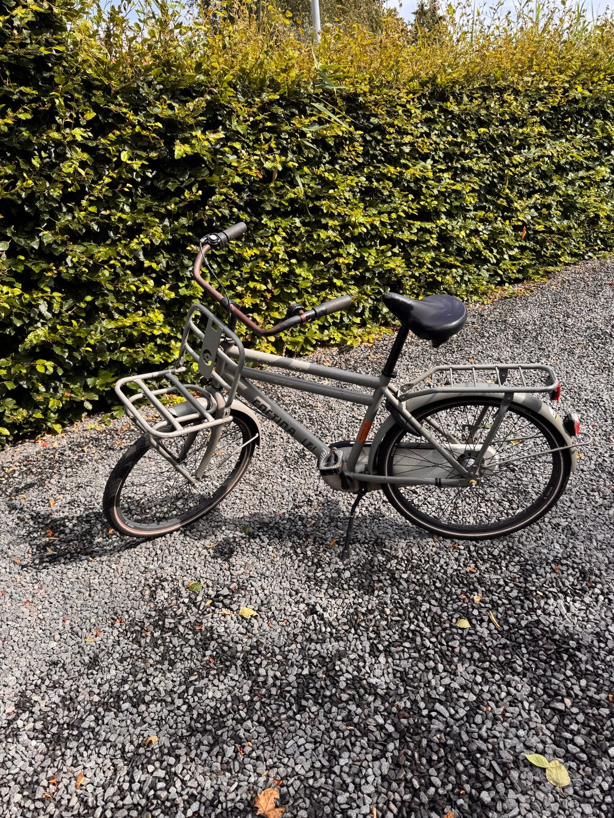 Gebruikte grijze Cortina jongens fiets Nexus versnellingen, Ophalen, Gebruikt, 24 inch, Versnellingen