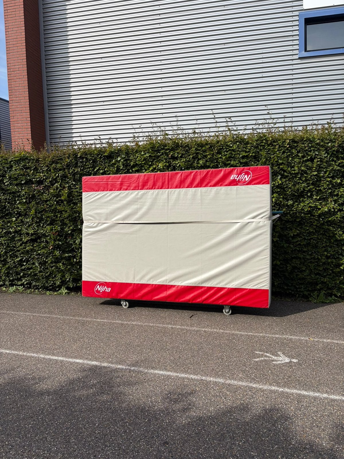 Landingsmat, dikke Valmat, gymmat, Turnmat, Ophalen, Gebruikt, Materiaal
