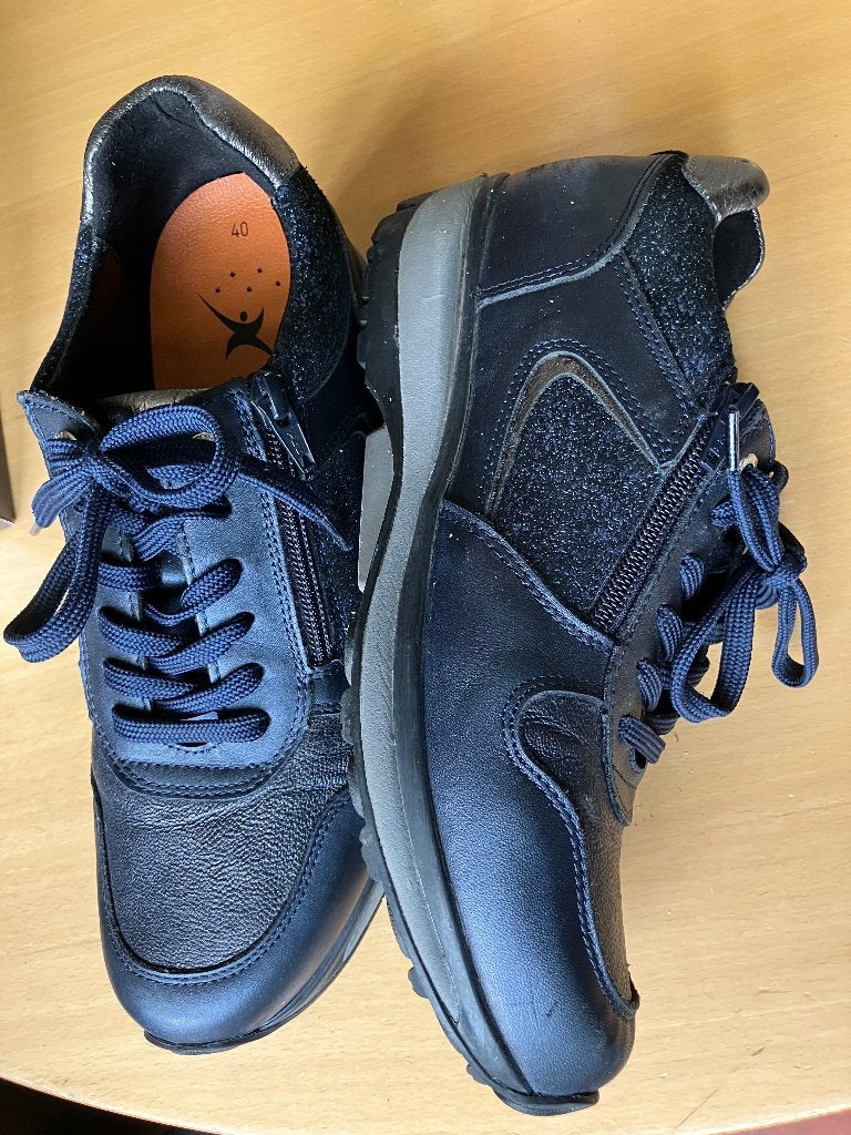 Xsensible stretchwalker schoenen, zgan, maat 40 G Jersey, Xsensible, Blauw, Ophalen of Verzenden, Sneakers of Gympen