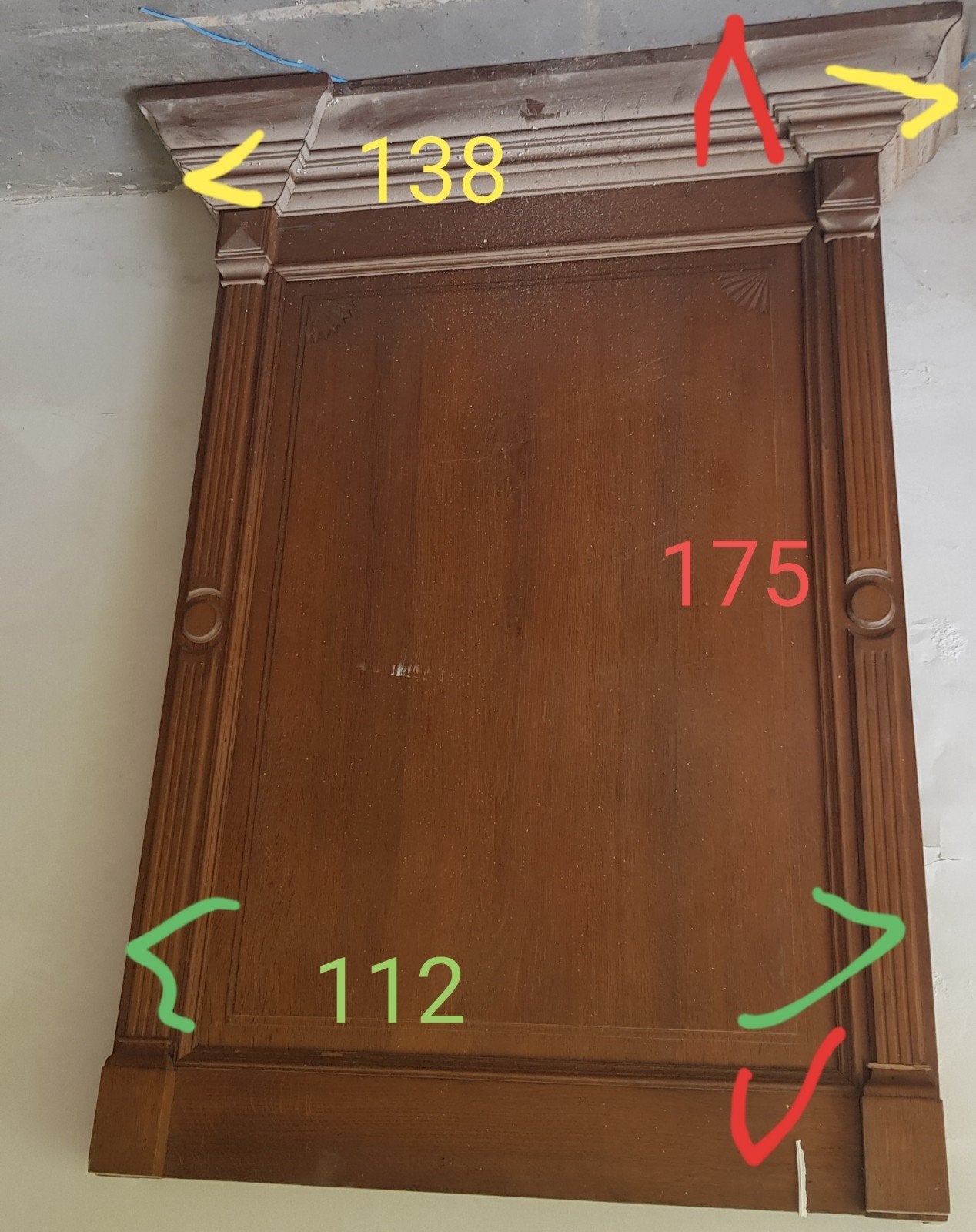 decoratief wandpaneel, Antiek en Kunst, Ophalen