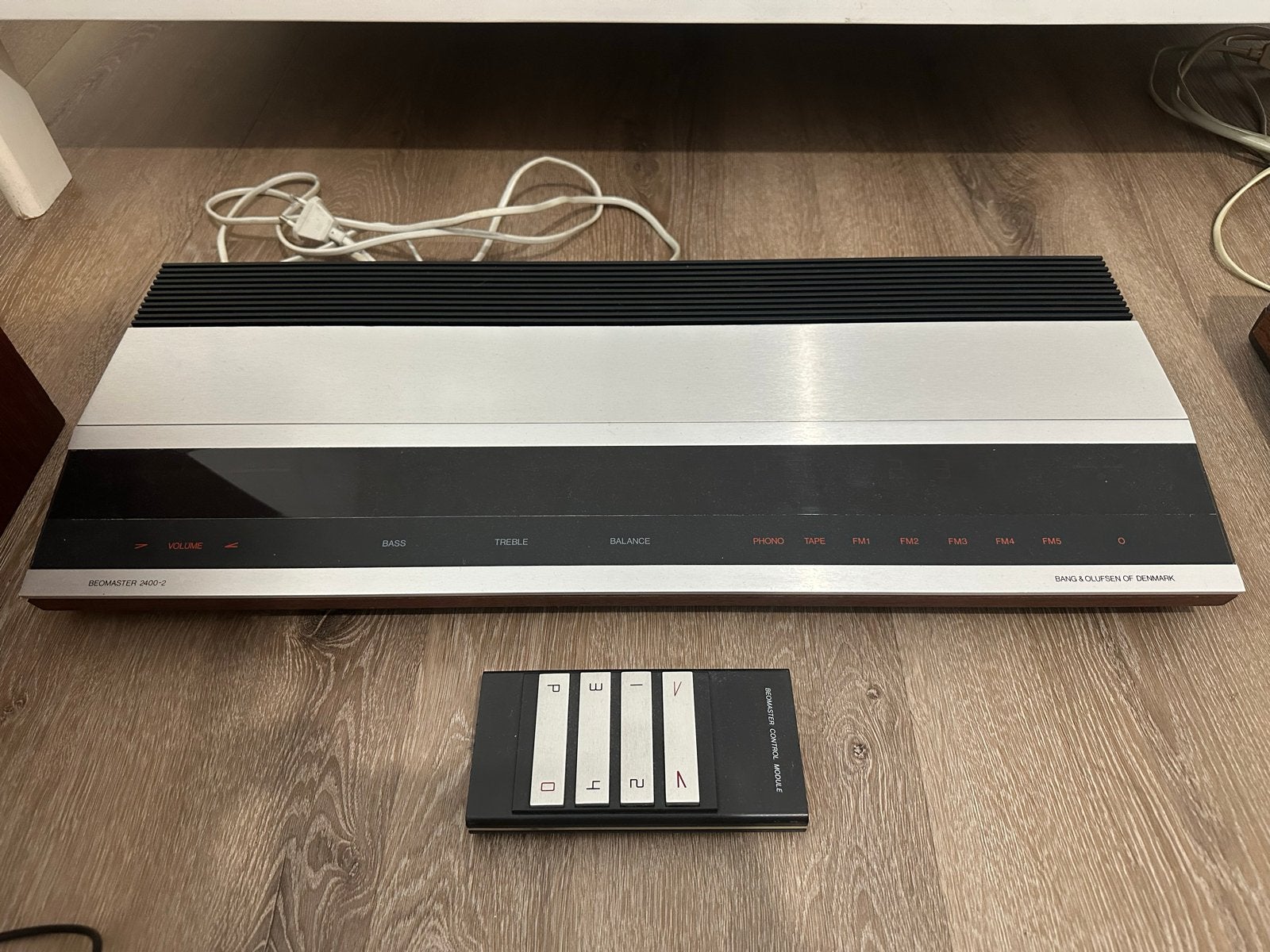 Bang & Olufsen Beomaster 2400-2 Receiver met afstandsbedieni, Ophalen, Gebruikt, Tuner of Radio, Losse componenten