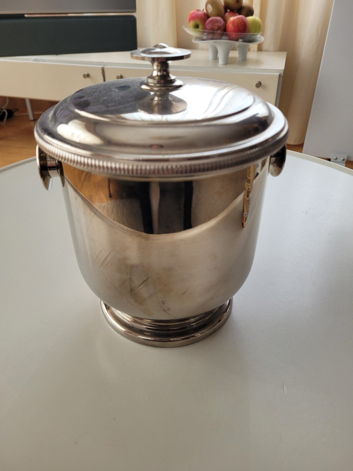 ijsemmer vintage, Ophalen of Verzenden