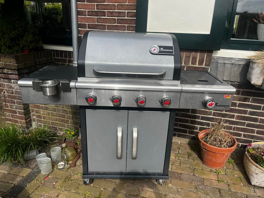 Landmann Triton Gasbarbecue - Zo goed als nieuw, Tuin en Terras, Ophalen, Gebruikt