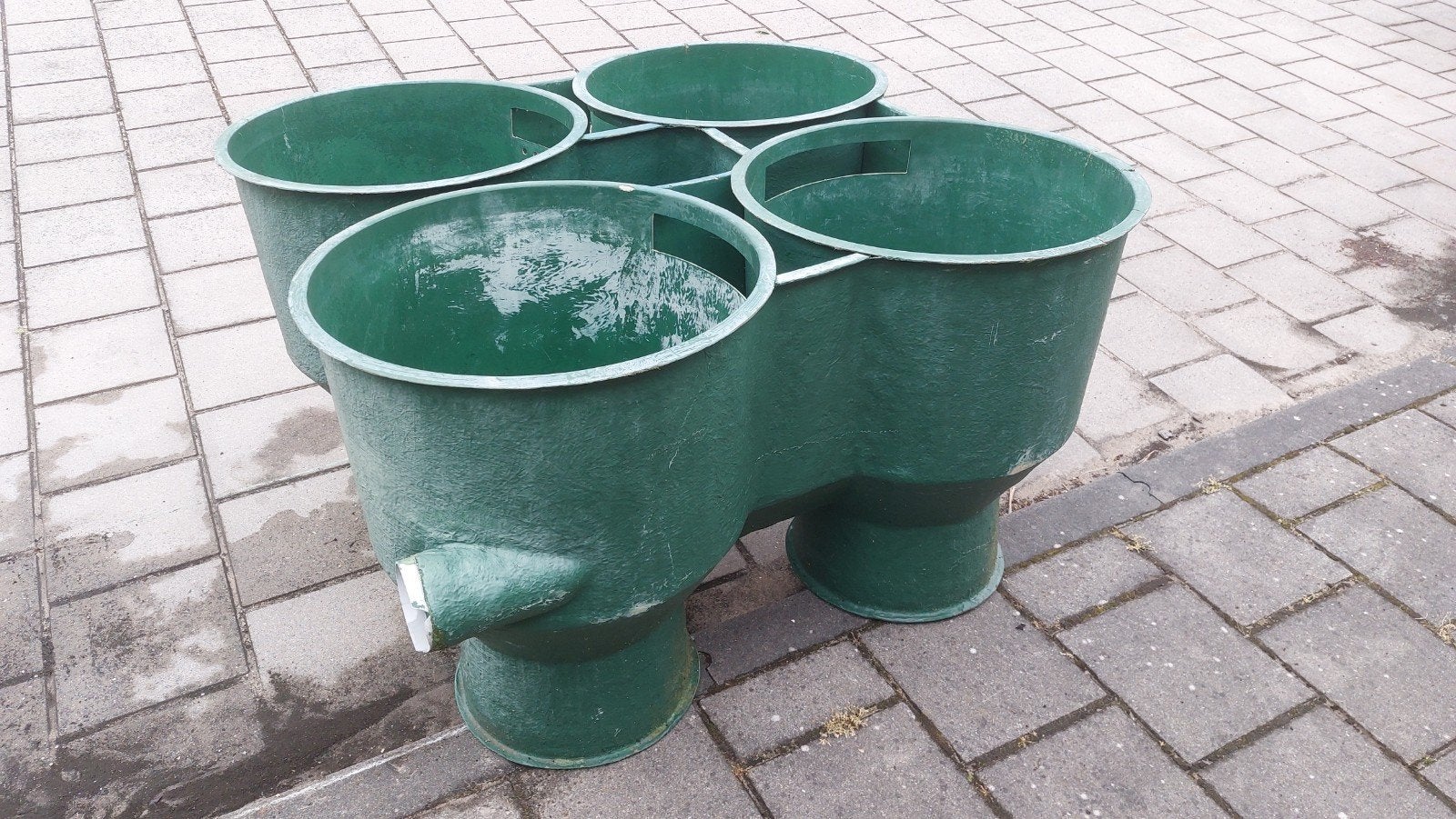 Klaverblad filter, vijverfilter, meerkamerfilter, Tuin en Terras, Vijvers, Ophalen