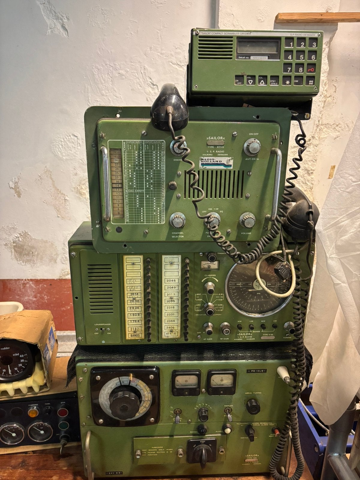 Sailor radio, Ophalen, Zo goed als nieuw