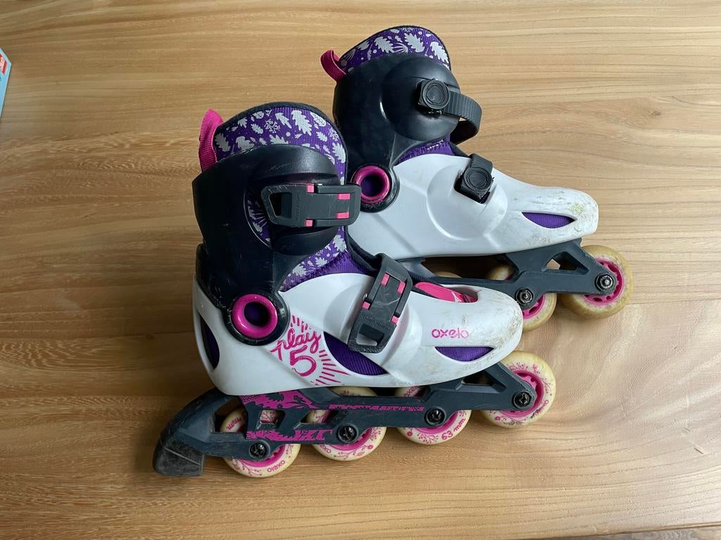 Oxelo Play5 Verstelbare Inline Skates voor Kinderen, Overige merken, Kinderen, Ophalen of Verzenden, Inline skates 4 wielen