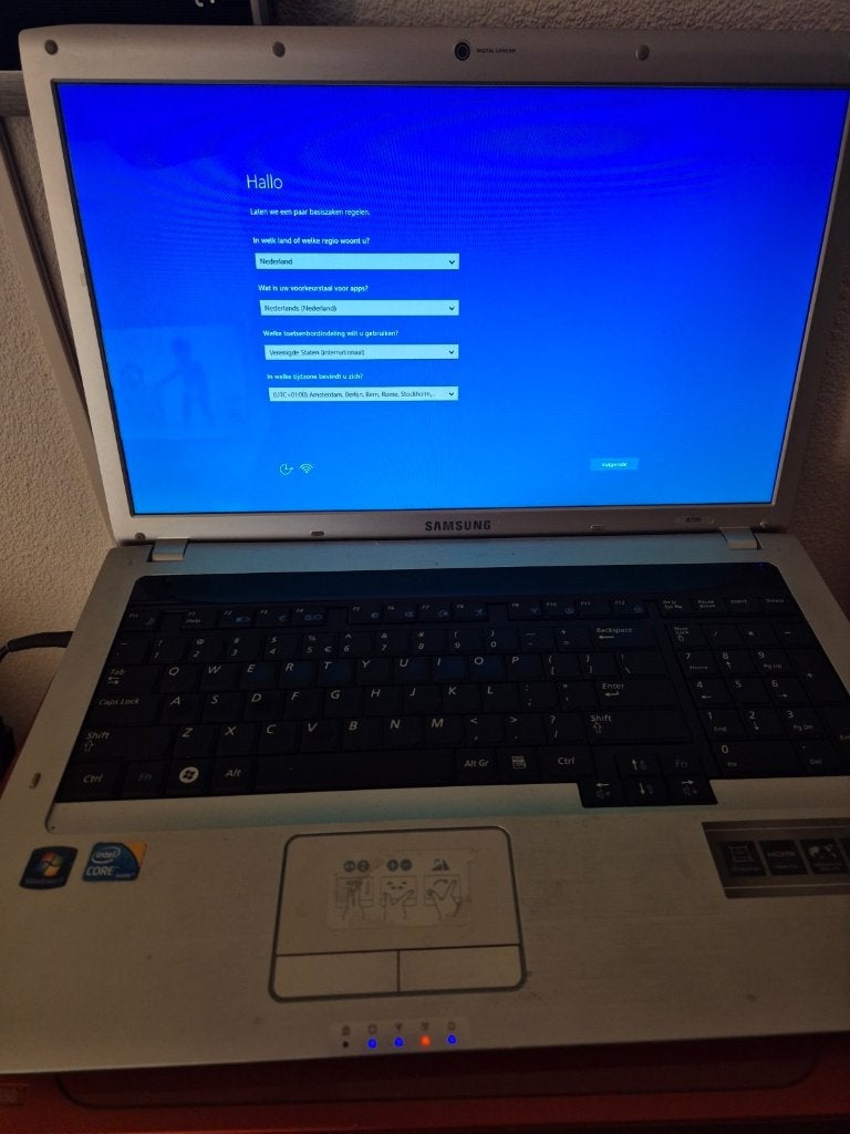Samsung R NP-R730-JA05BE laptop 17 inch, Computers en Software, Windows Laptops, Ophalen, Gebruikt, 2 tot 3 Ghz, Intel