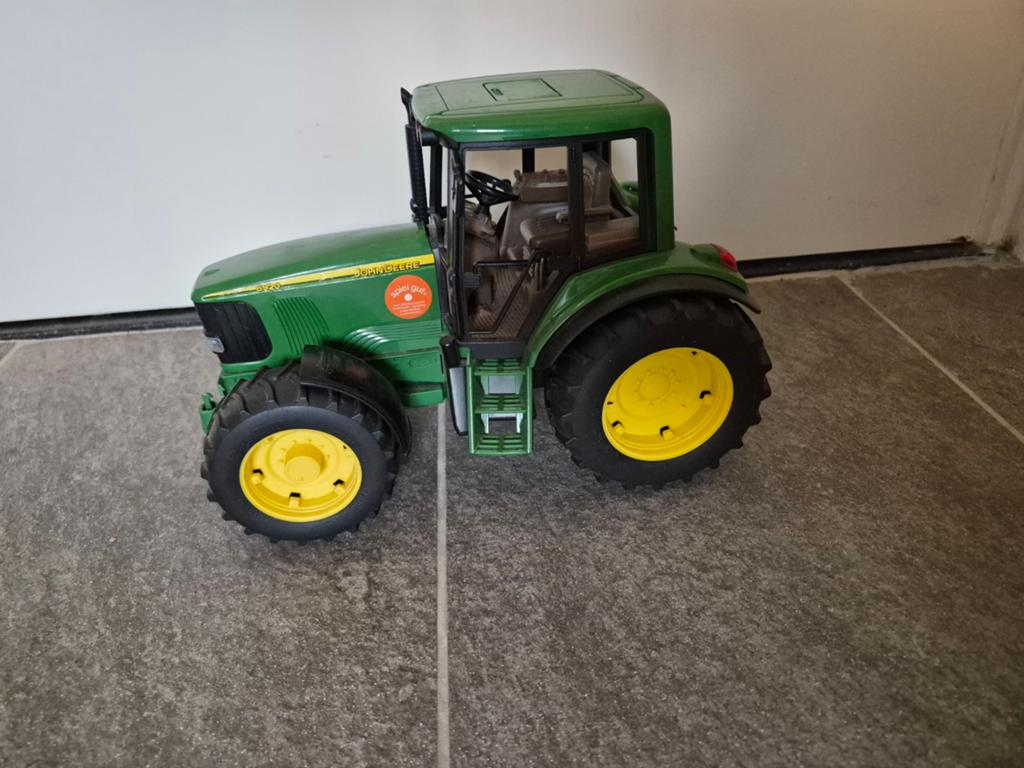 John Deere 7R 350 speelgoedtractor Bruder, Ophalen of Verzenden, Gebruikt