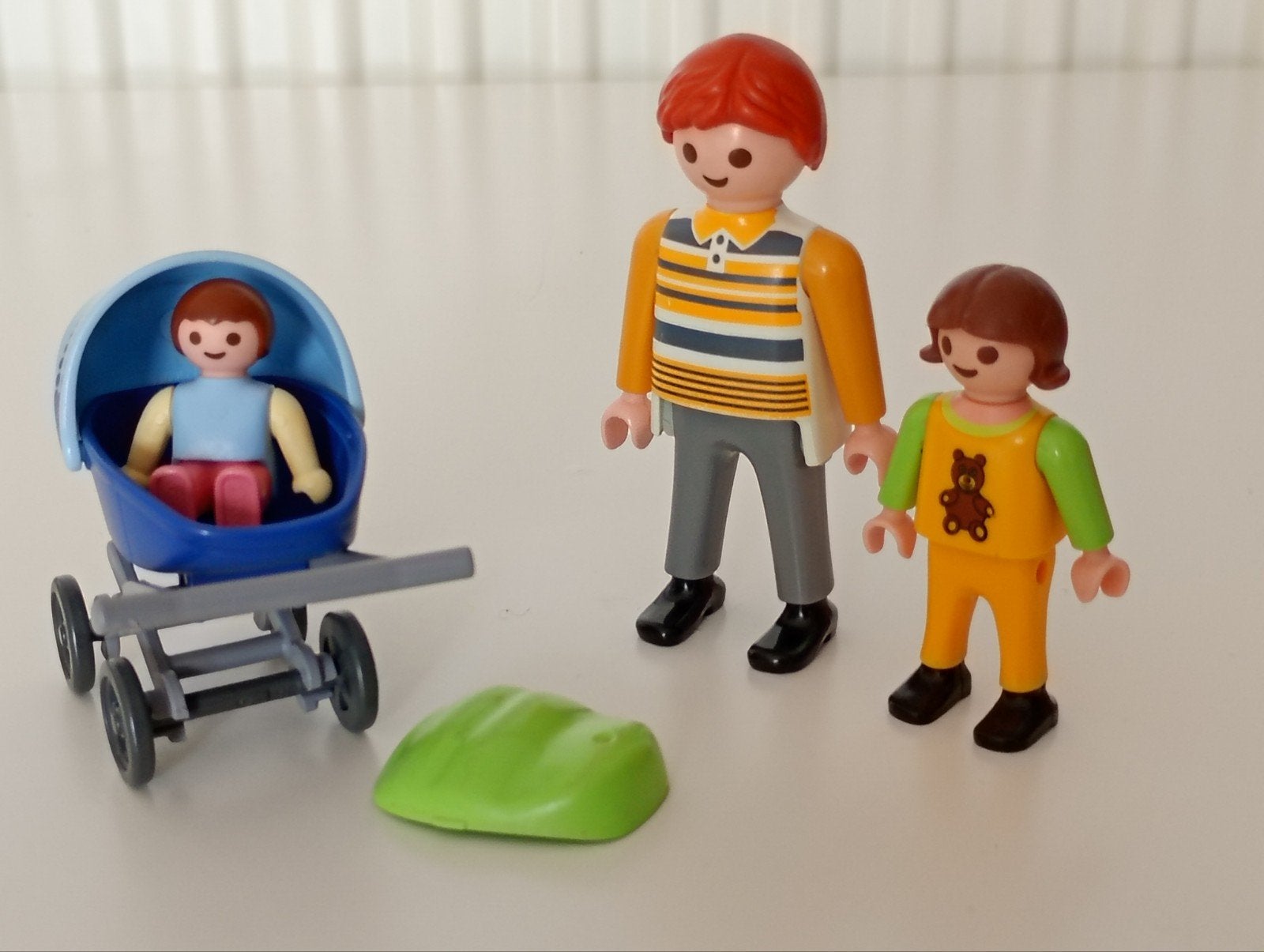 Playmobil vader met kinderwagen en baby en peuter 4408, Ophalen of Verzenden, Zo goed als nieuw