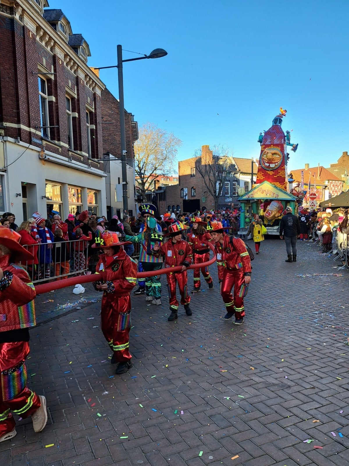 Gave hulpverleners pakken, Ophalen, Gebruikt, Kostuum, Carnaval