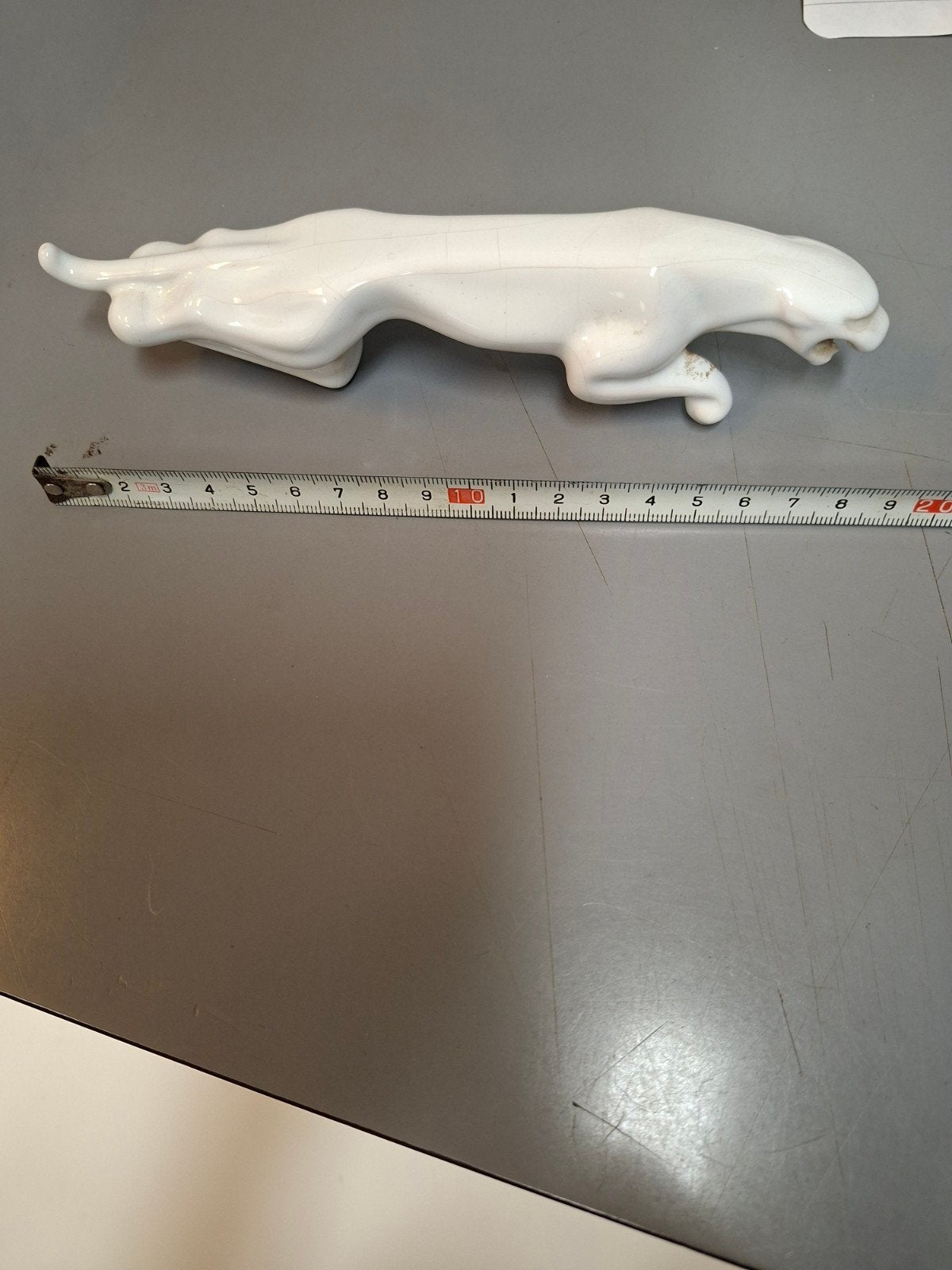 Uniek Delftsblauw Jaguar Embleem - 20cm, Ophalen of Verzenden