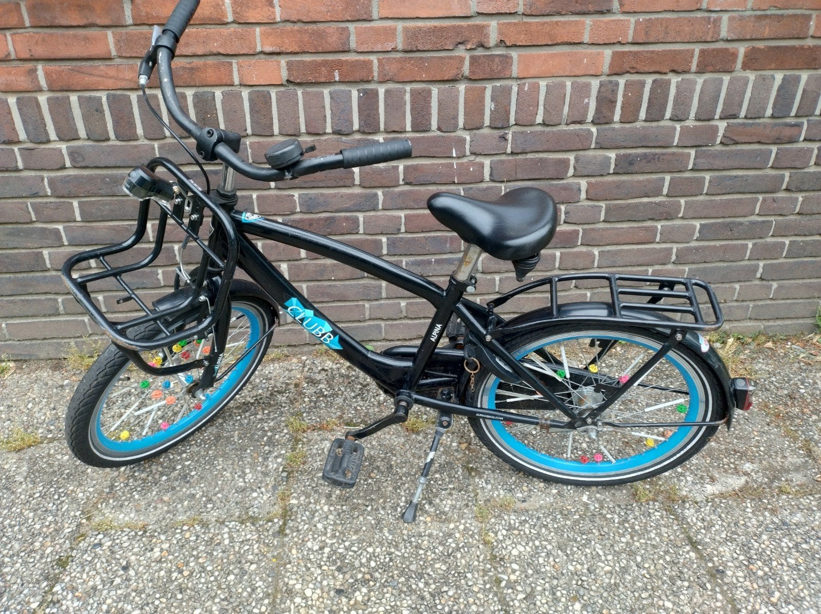 Alpina Club, 20" jongensfiets, Fietsen en Brommers, Fietsen | Jongens, Terugtraprem, Gebruikt, Handrem, 20 inch