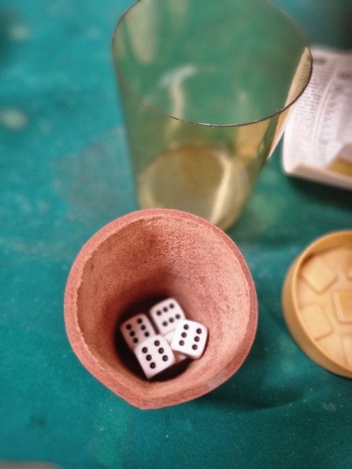 yahtzee compleet, Ophalen of Verzenden, 'T Olde Gre-j, Info@toldegrej.nl, Endepoelstraat 20f Didam