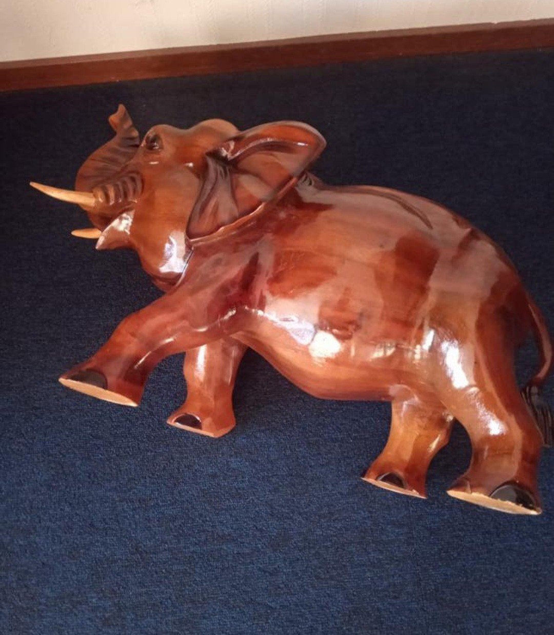 Stenen Olifant., Ophalen, Zo goed als nieuw, Wild dier, Beeldje of Figuurtje