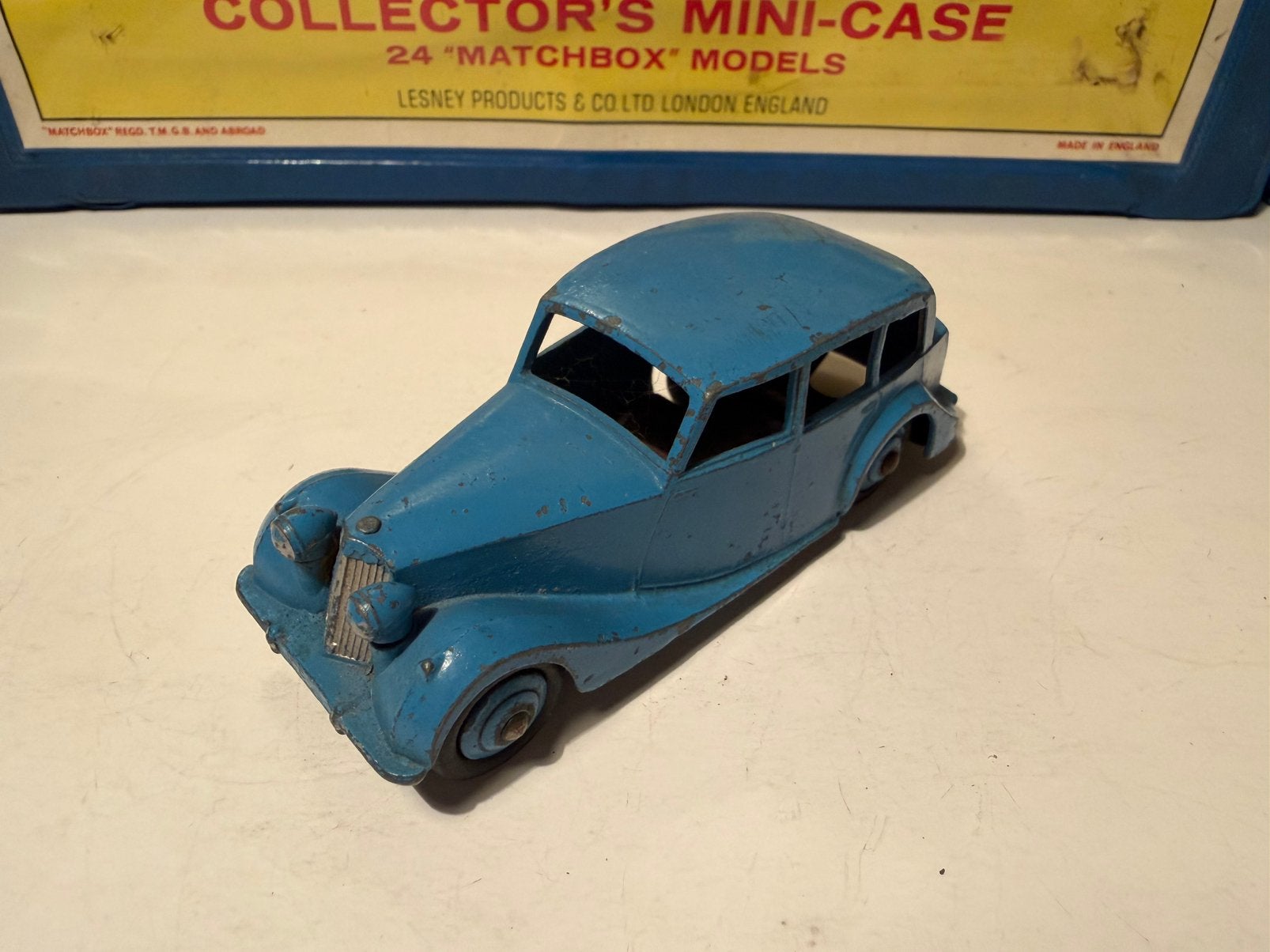 Dinky Toys Nr.40b/151 Triumph 1800 Saloon, Ophalen of Verzenden, Gebruikt, Auto, Dinky Toys
