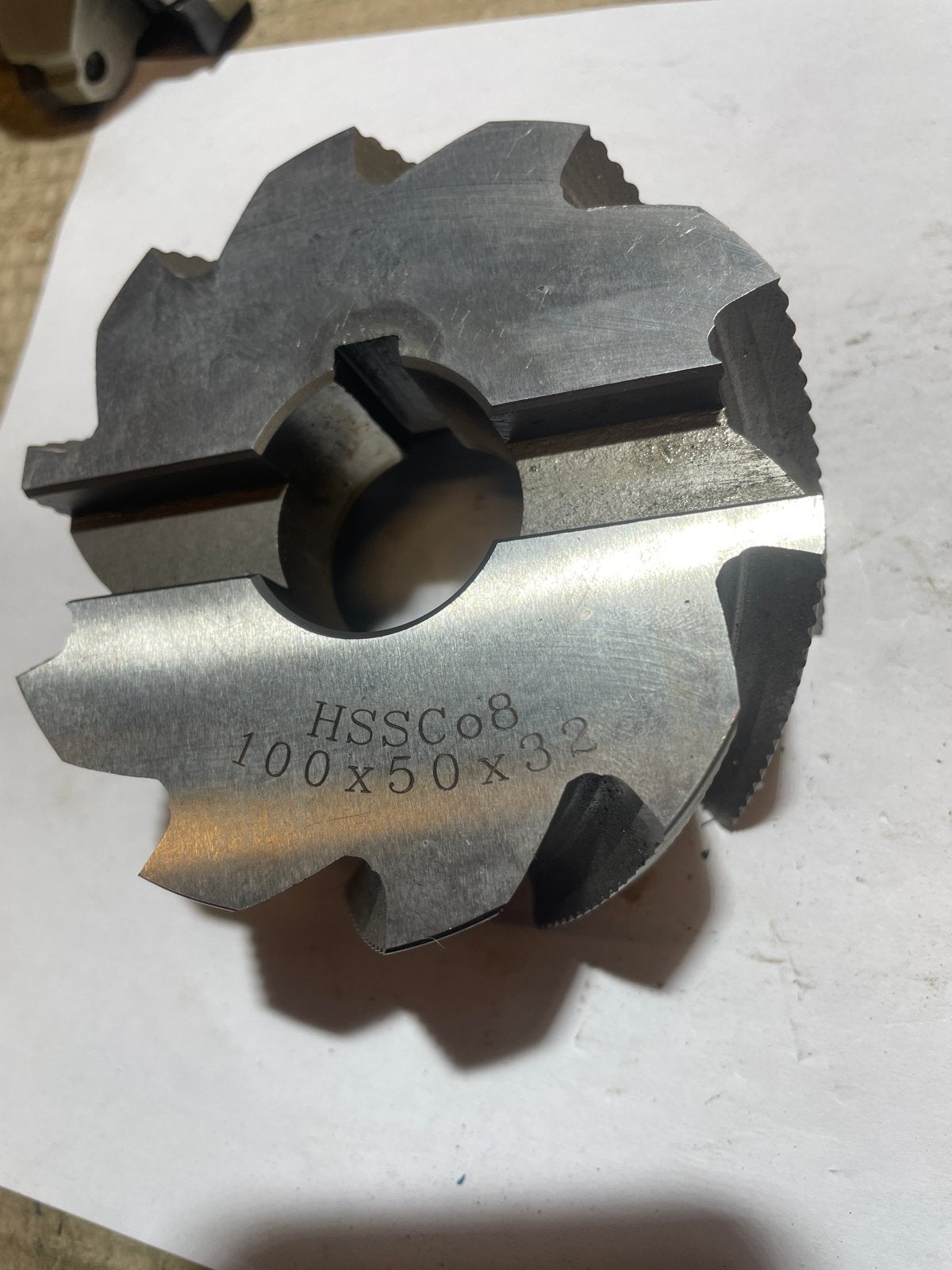 HSS-Co8 schijffrees 100x50x32 mm, Ophalen, Zo goed als nieuw, Overige soorten