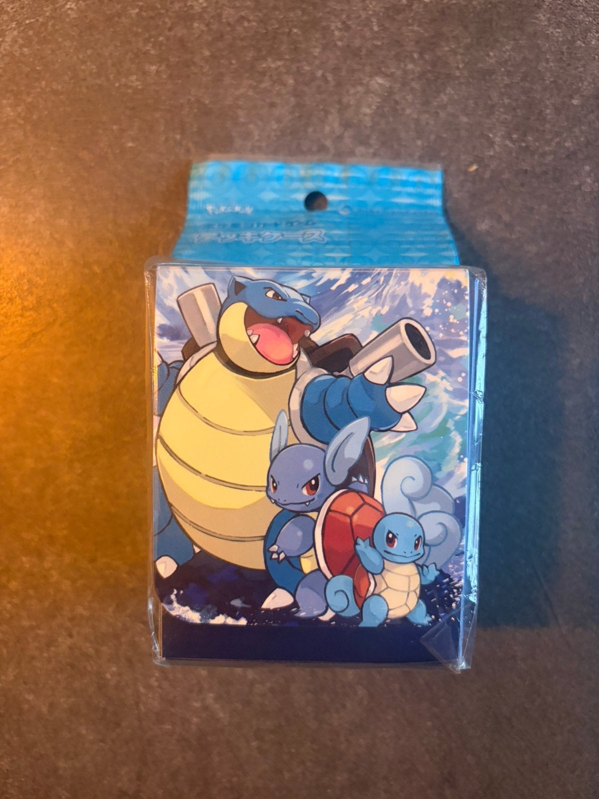 Pokémon Card Game Deck Case set Blastoise Sealed, Ophalen of Verzenden, Zo goed als nieuw, Speeldeck