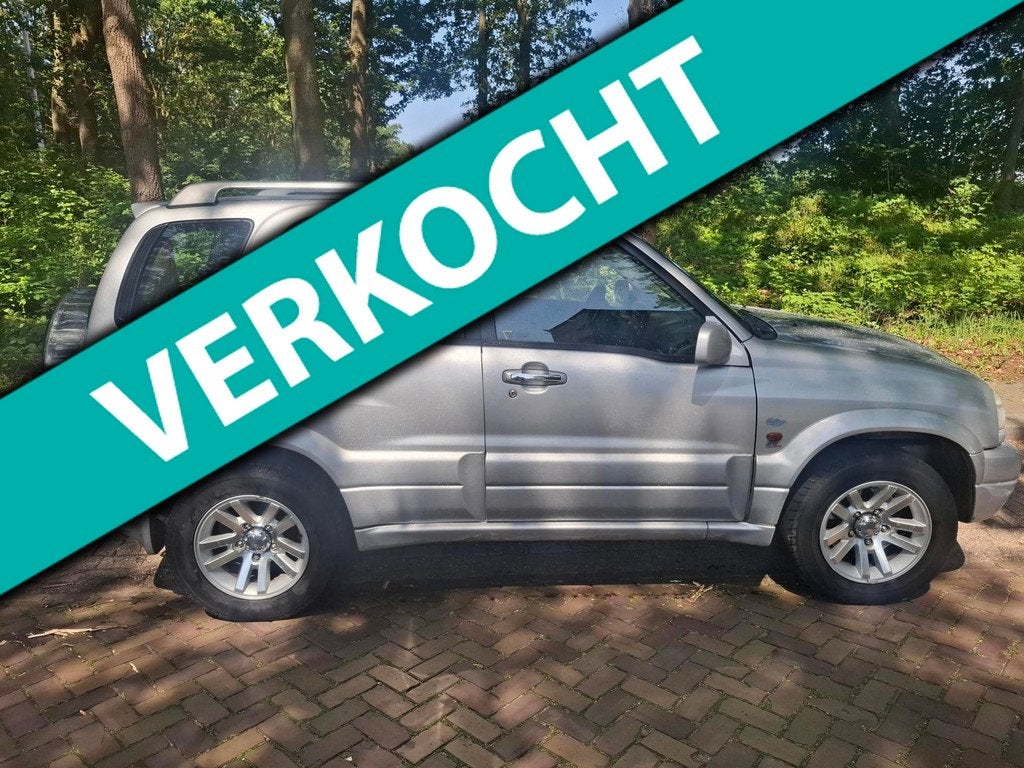 Suzuki Grand Vitara 2.0 4x4 apk 23-6-2027, Auto's, Suzuki, Bedrijf, Te koop, Grand Vitara, 4x4, ABS, Airbags, Airconditioning