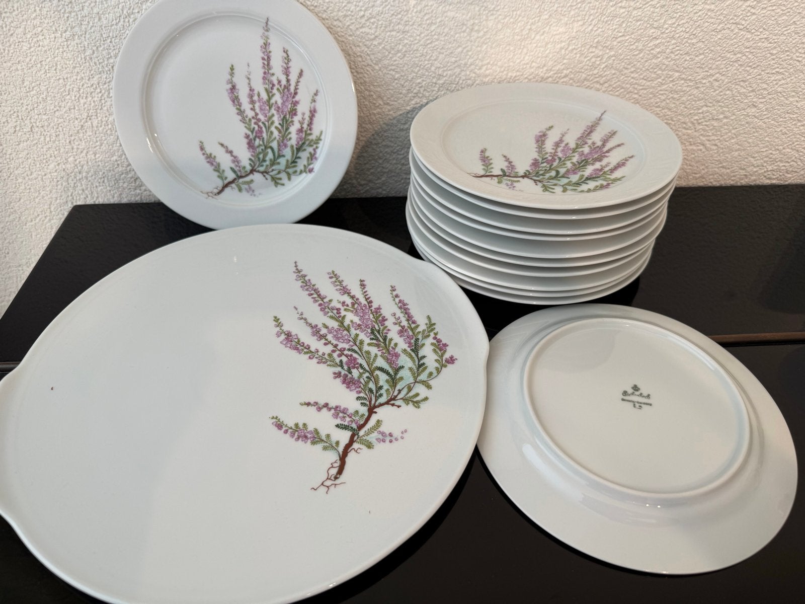 Eschenbach Bavaria Servies met Heidebloem Decor, Ophalen