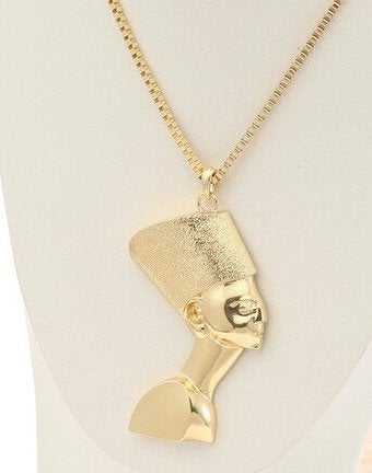 Nefertiti Hanger zonder Ketting - ongebruikt, Overige materialen, Overige voorstellingen, Nieuw, Ophalen of Verzenden