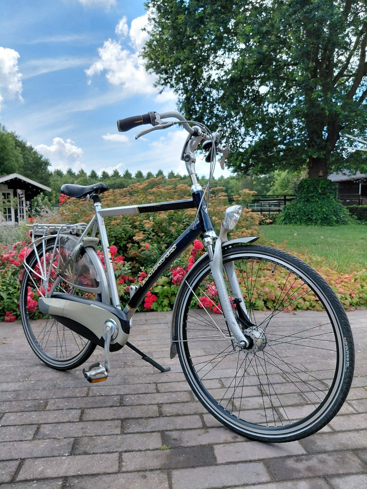 Batavus crescendo deluxe herenfiets., Ophalen, Versnellingen, Batavus, Zo goed als nieuw