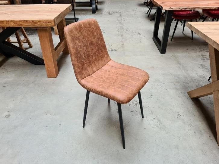 Eetkamerstoelen | Quebec | 4 kleuren | PARTIJVOORDEEL, Niet ingevuld, Overige kleuren, Hout, Niet ingevuld