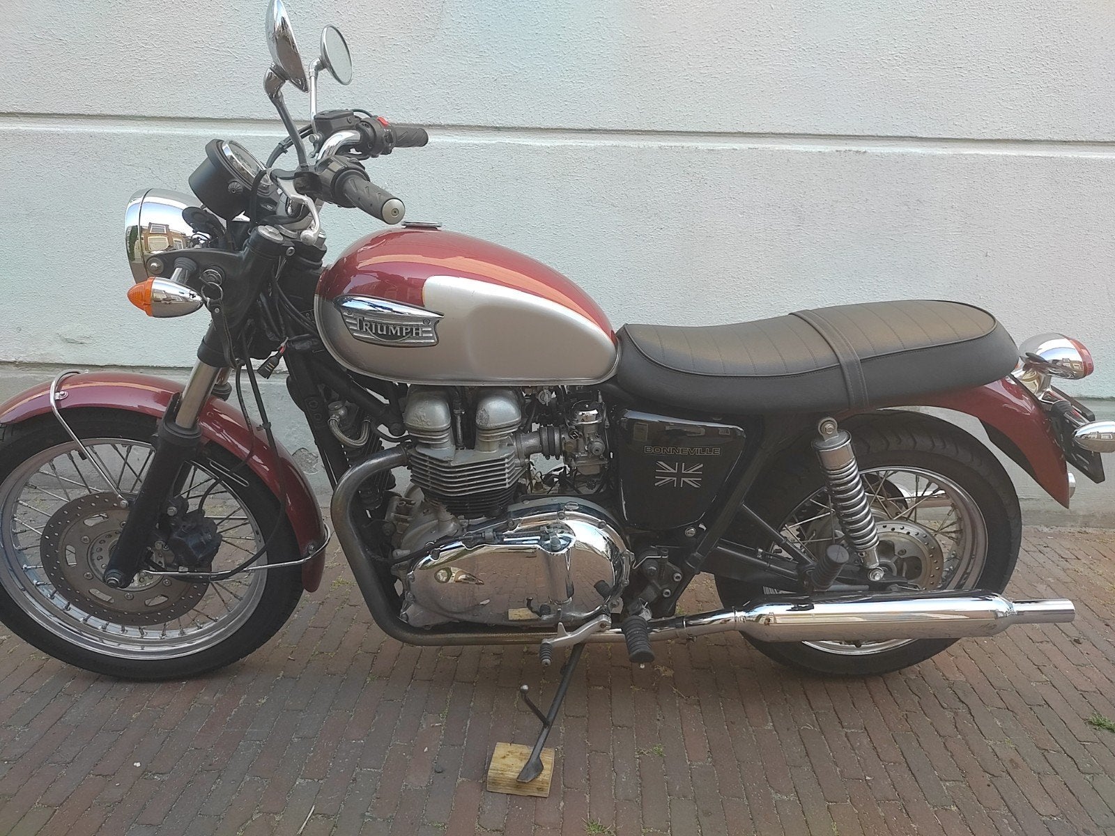 Triumph Bonneville t100, Motoren, 2 cilinders, Motorrijbewijs A, Meer dan 35 kW, 865 cc
