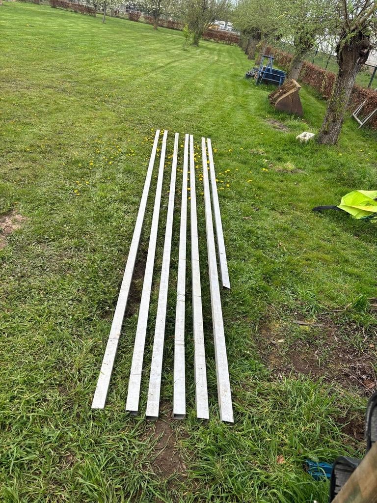 Aluminium kokerprofiel, Ophalen, Overige typen, 60 tot 80 mm, Aluminium