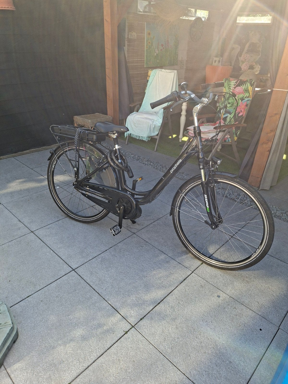 Probhete E-bike met Blaupunkt middenmotor, goed onderhouden, Fietsen en Brommers, Ophalen of Verzenden