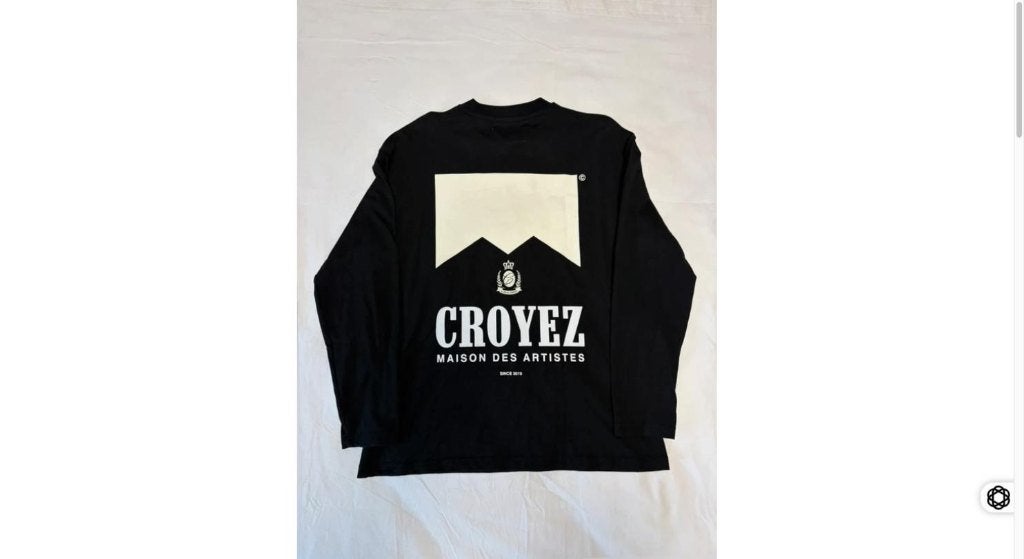 Croyez Longsleeve, Kleding | Heren, T-shirts, Ophalen of Verzenden, Nieuw, Maat 46 (S) of kleiner, Zwart