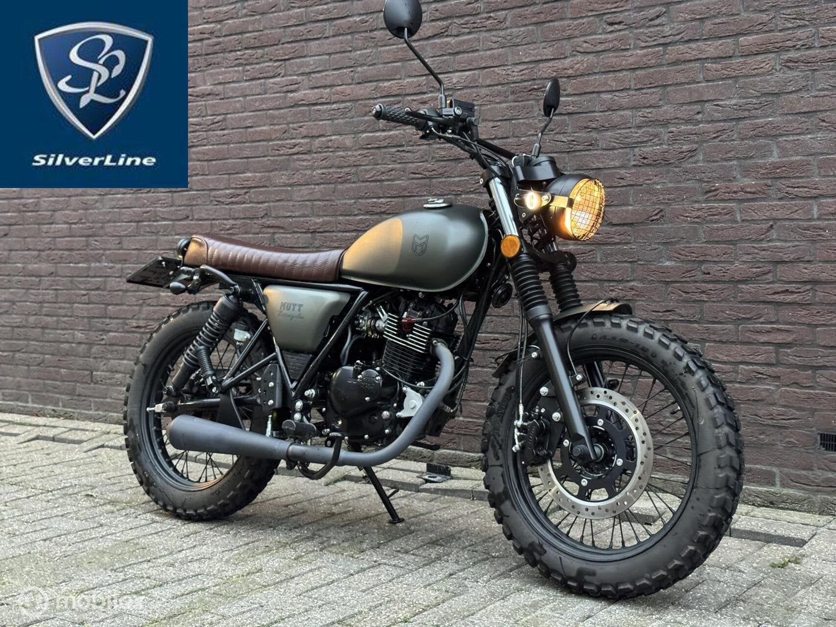 Mutt Hilts 125, bj. 2023, slechts 3991 km, 125 cc, Toermotor, 11 kW of minder, Mutt