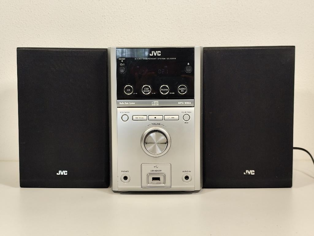 JVC UX-G303 Micro System, Audio, Tv en Foto, Stereo-sets, Gebruikt, Cd-speler, Tuner of Radio, Speakers, JVC, Microset, Ophalen of Verzenden