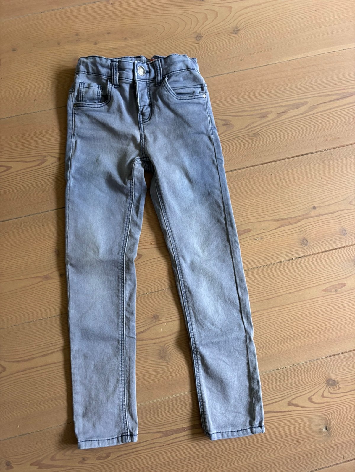 HEMA skinny jeans maat 128 (meisje), Ophalen of Verzenden, Gebruikt, Meisje, Broek