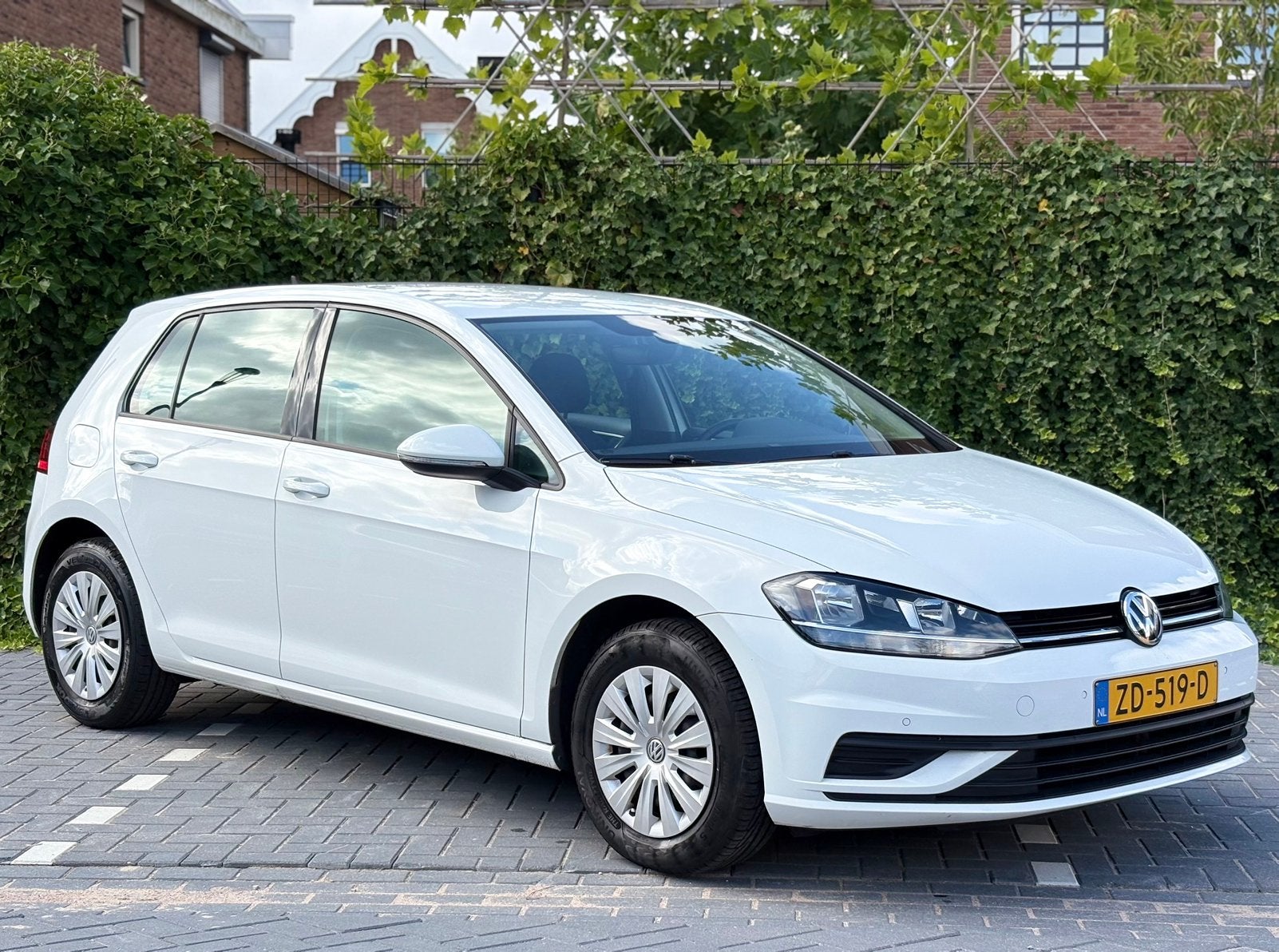Golf 7.5 Facelift | 1e Eig. | CarPlay Navi | ACC | Dealer OH, Wit, Handgeschakeld, 3 cilinders, Geïmporteerd