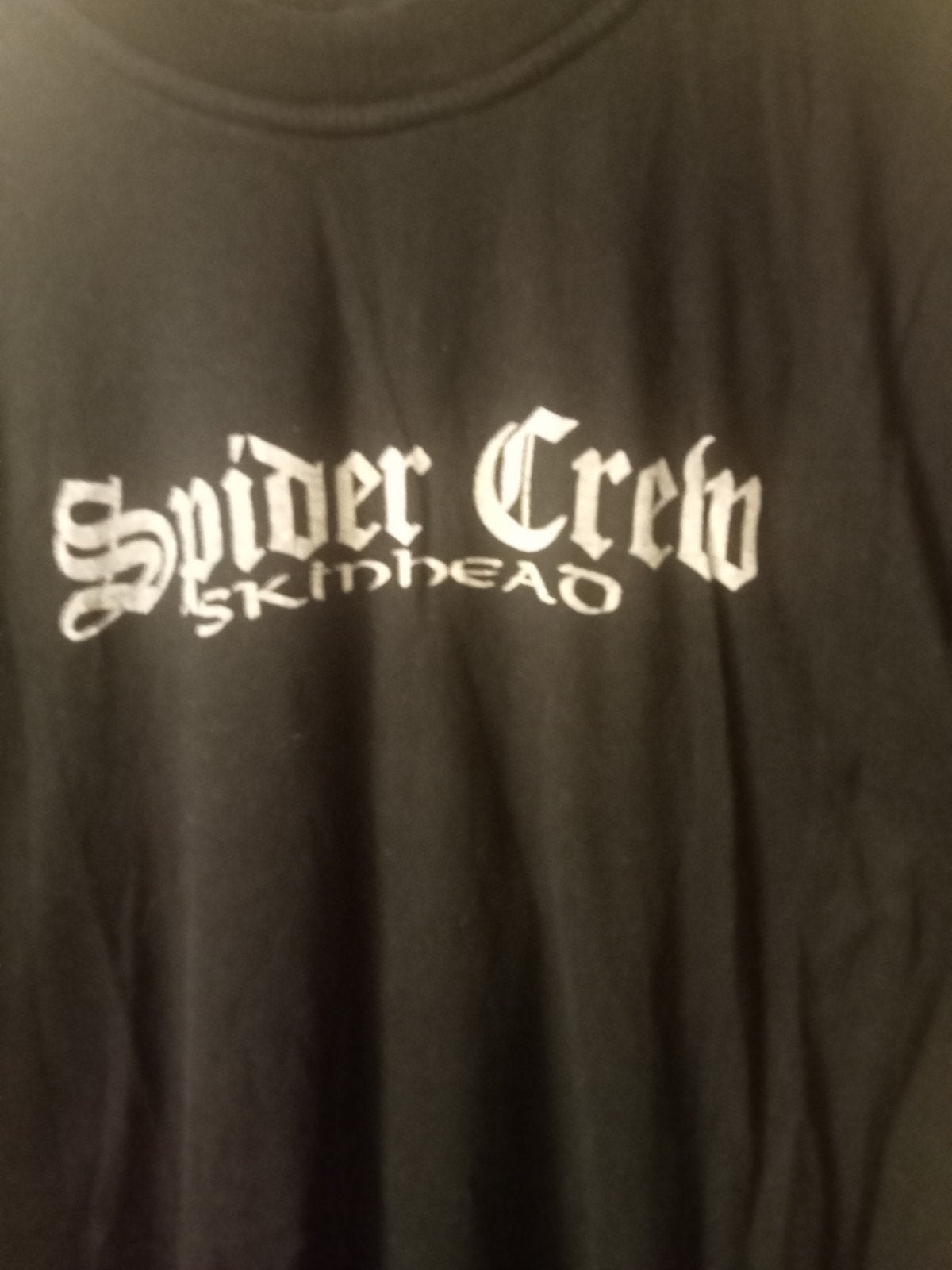 Spider crew shirt maal L, Ophalen of Verzenden, Zo goed als nieuw, Zwart
