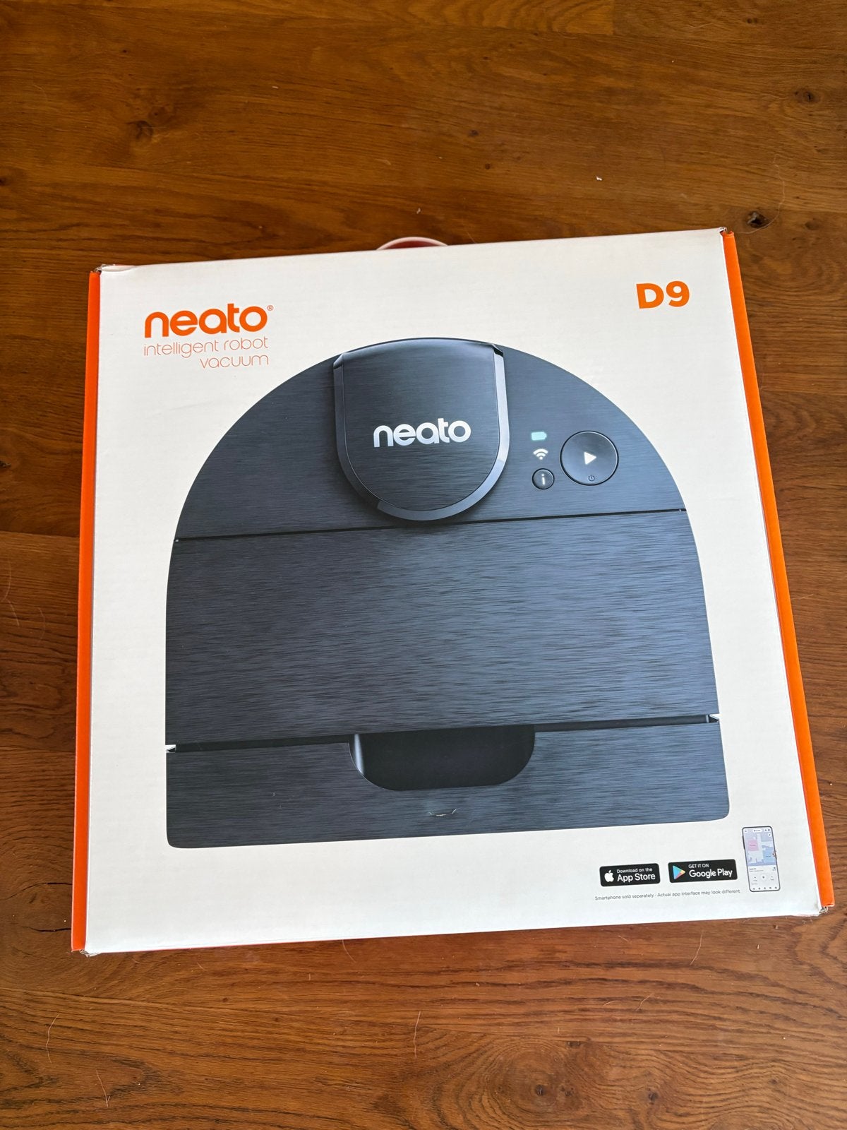 Neato D9 Robotstofzuiger - weinig gebruikt, Witgoed en Apparatuur, Stofzuigers, Ophalen of Verzenden, Zo goed als nieuw, Robotstofzuiger