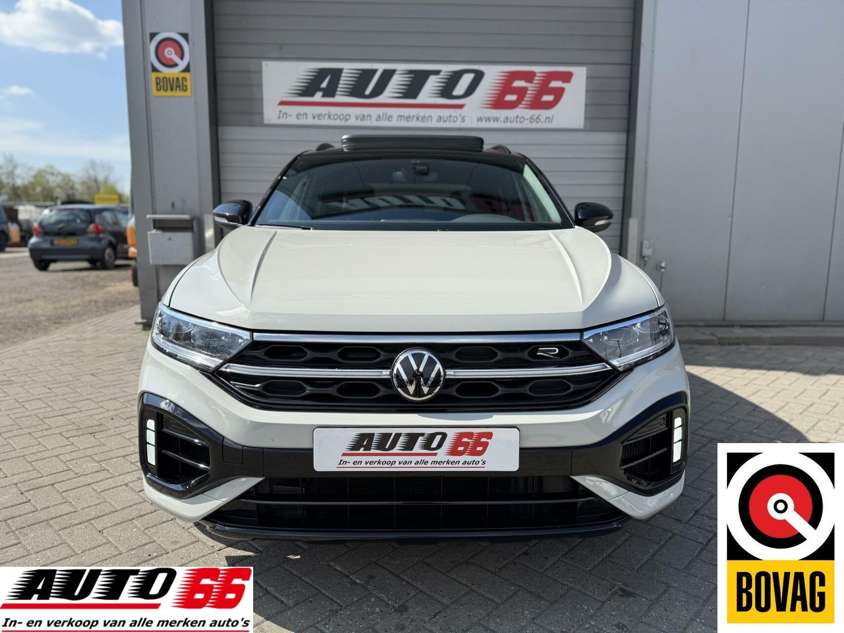 Volkswagen T-Roc 2.0 TSI 4Motion R Pano Memory Camera Leder, Auto's, Volkswagen, Automaat, Gebruikt, 4 cilinders, Vierwielaandrijving