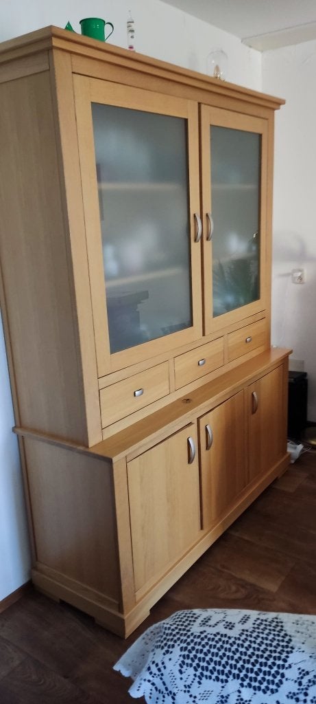 Licht massief eikenhouten meubels, Huis en Inrichting, Tafels | Salontafels, Ophalen, Gebruikt, Blank eiken, Eikenhout
