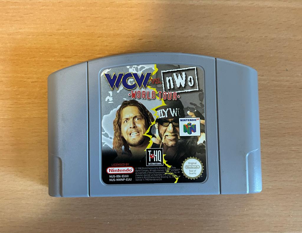 WCW vs nWo World Tour - Nintendo 64 (N64) Game, Gebruikt, Vechten, 2 spelers, Ophalen of Verzenden