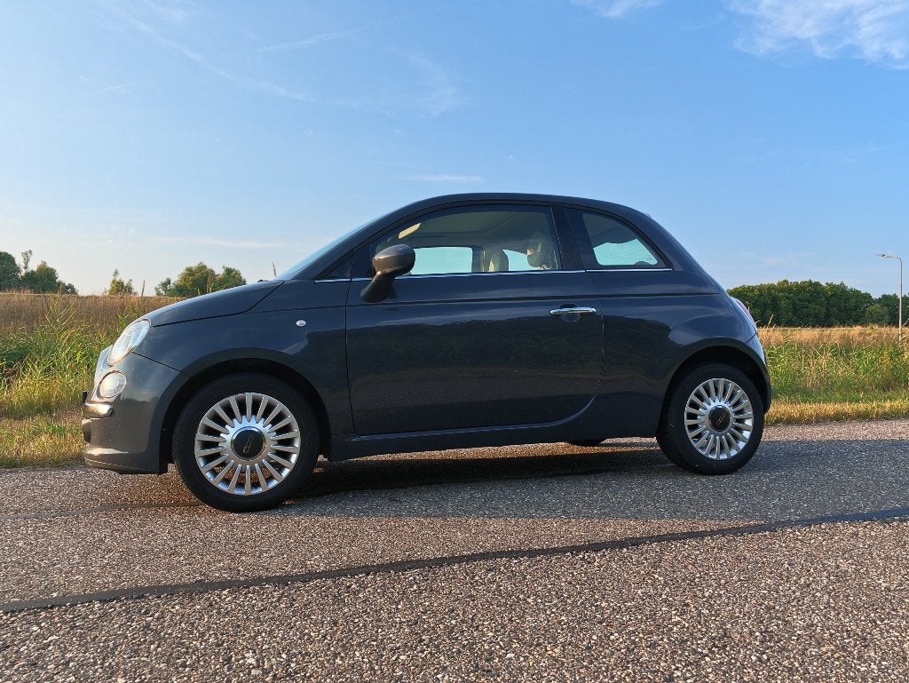 Fiat 500 1.2 C 2010 Grijs (NIEUWE Distributieriem!!), Auto's, Voorwielaandrijving, Stof, 4 cilinders, 840 kg