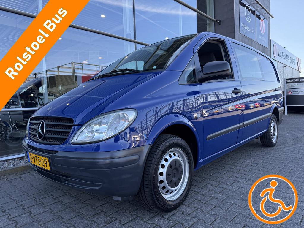 Mercedes-Benz Vito 3+1 Rolstoelbus 111 CDI 320 Lang HD (Nett, Auto's, Automaat, Euro 5, Gebruikt, Zwart