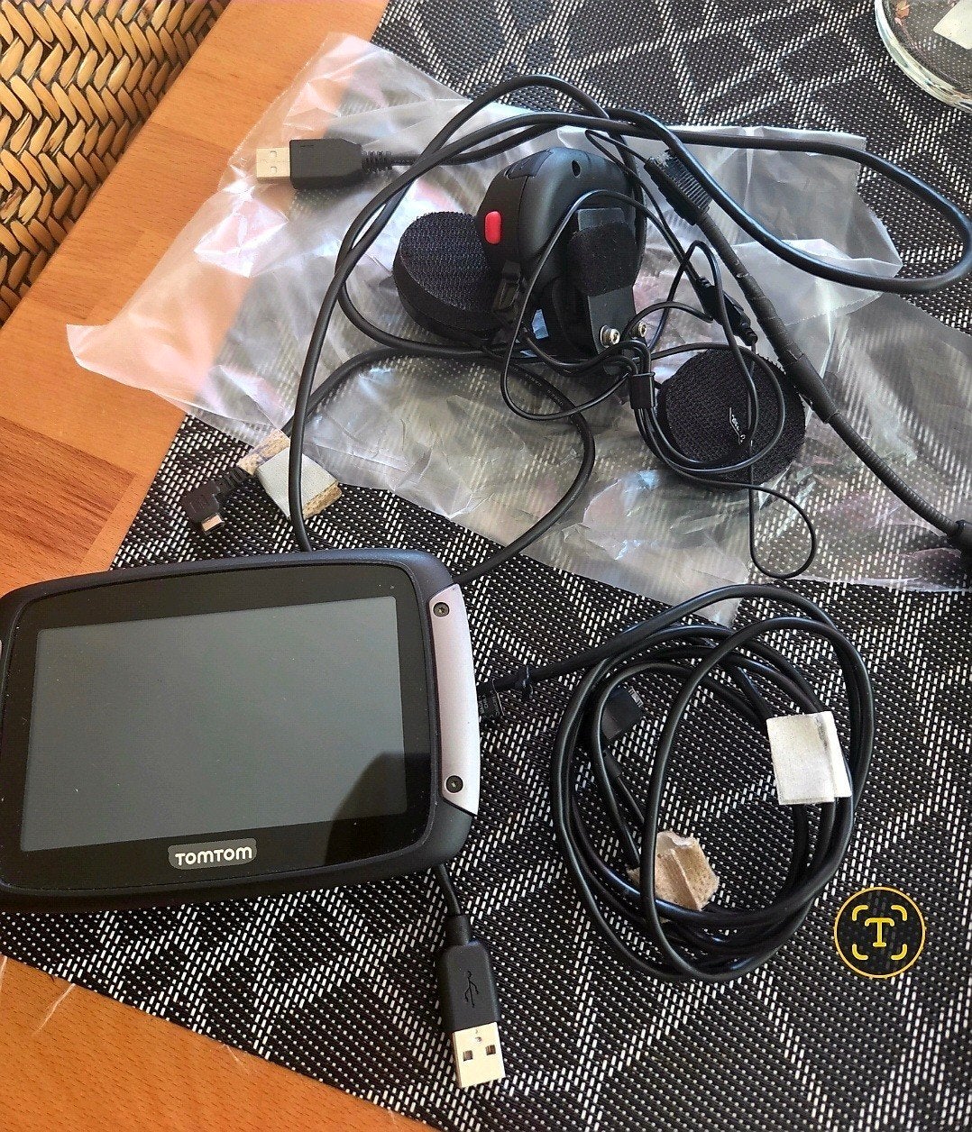 Tomtom Rider 550 met headset, Ophalen of Verzenden, Zo goed als nieuw