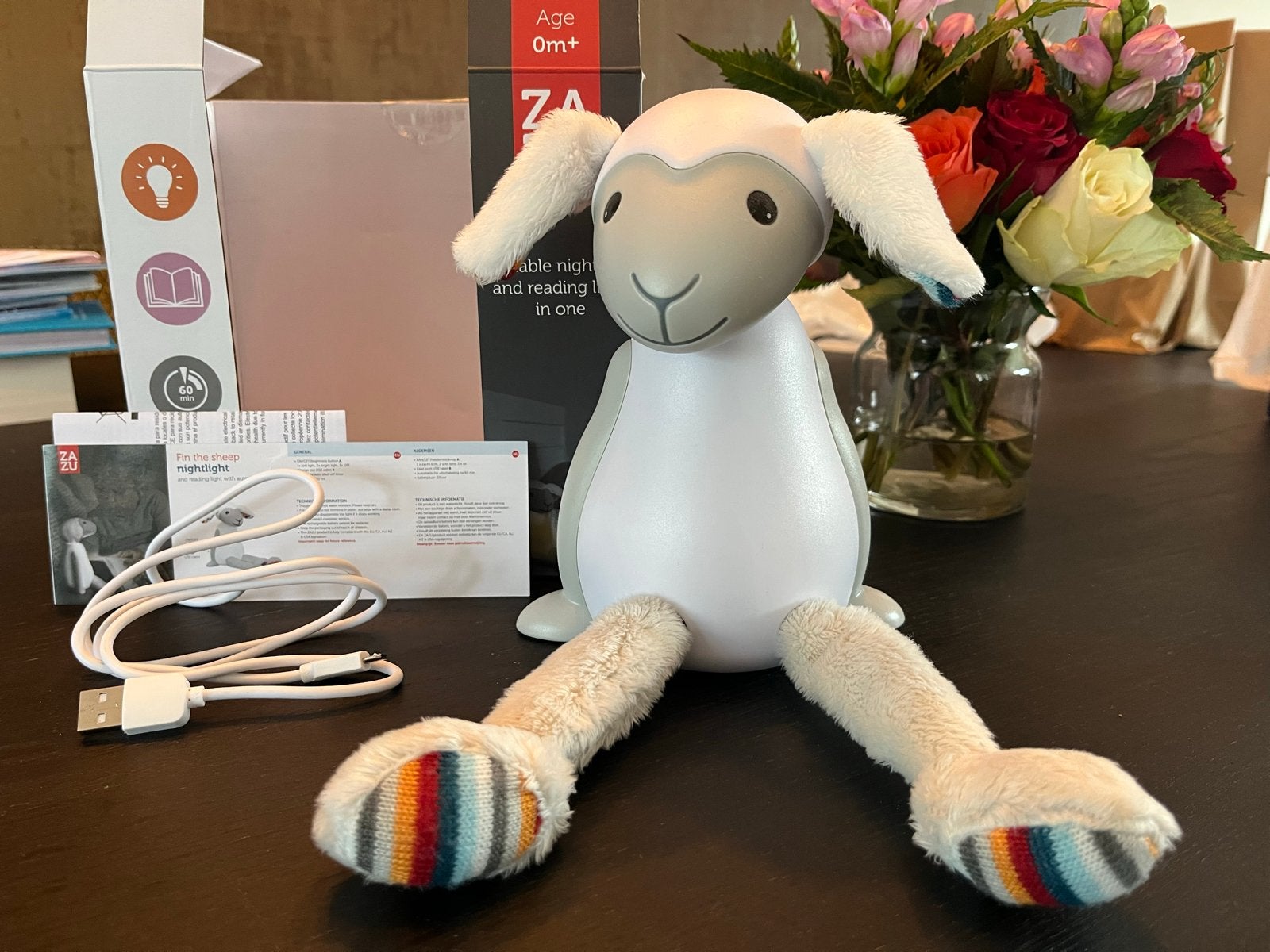 Zazu Nachtlampje Fin the Sheep - Zo goed als nieuw, Ophalen, Zo goed als nieuw