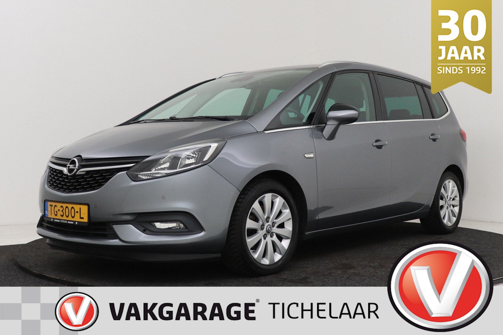 Opel Zafira 1.4 Turbo Innovation 7p. | Trekhaak | Volledig O, Auto's, Automatische klimaatregeling, Gebruikt, 4 cilinders, Bedrijf