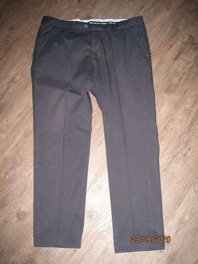 Pelger Since 1860 donkerblauwe pantalon maat L, Kleding | Heren, Maat 52/54 (L), Blauw, Pelger, Ophalen of Verzenden